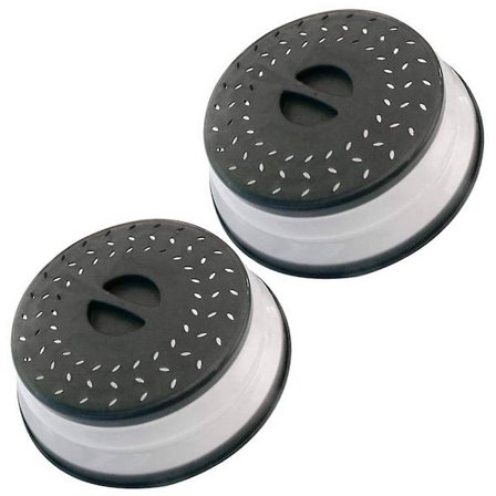 Hopfällbart stänkskydd, lock med handtag, silkorgen, diskmaskinsäker