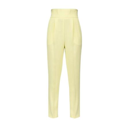 Pinko Tapered Bukser Gul, Dame Bukser