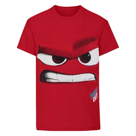 Disney Officiell Barn/Barn Inifrån Ut Anger T-shirt 3-4 År