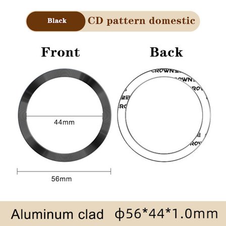 2023 Ny magnetisk metalpladering Magsafe trådløs oplader Iro