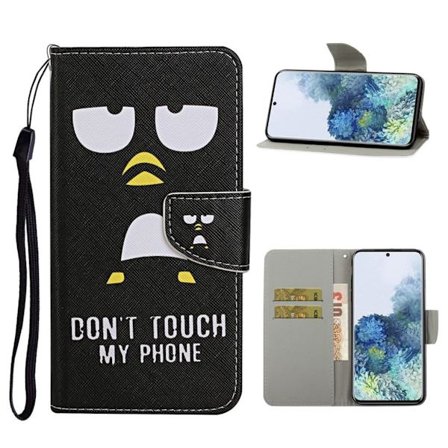 Wonderland Samsung Galaxy S21 Ultra 5G flip kuoret - Älä Koske Puhelimeeni