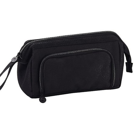 (svart) Student Pennal Stor Kapasitet Pennal Jenter Gutter Student Stasjonær Kosmetikkboks Veske