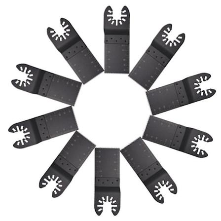 35 mm korkealaatuisen hiiliter ksen puunty st sahan ter t - Monitoiminen suorat ter t puun ja PVC-putken leikkaamiseen (10 kpl pakkaus)