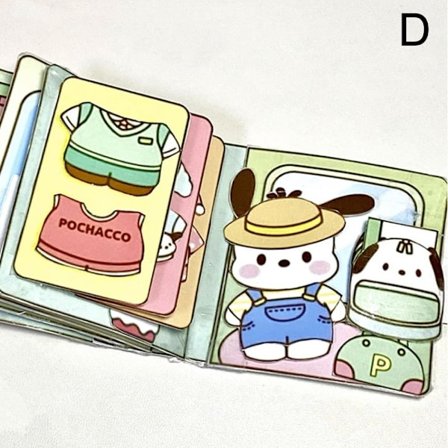 DIY Tyst Bok Sanrio Doudou Bok Pedagogisk Kuromi Hemgjord Bo - Perfekt