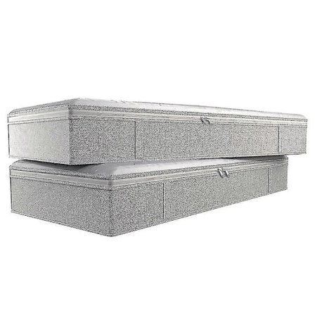 Vikbara Förvaringsväskor Under Sängen Stora Förvaringslådor Under Sängen Tjock Andningsbar Förvaringsväska för Kläder Under Sängen