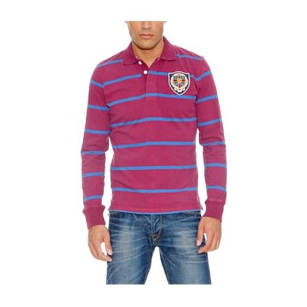 Pepe Jeans, Polo Ashover Roze, Heren, Maat:S