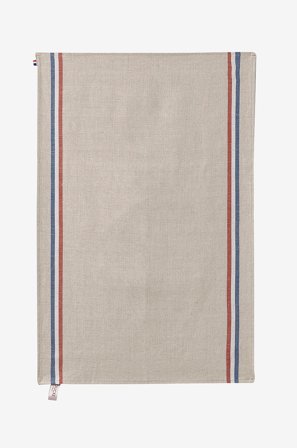 Coucke - Kökshandduk Tricolore 43x65 cm - Beige - Kökshanddukar - Från Homeroom
