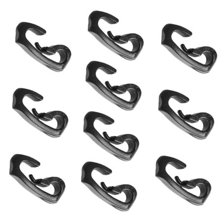 10x Kiipeily Camping Teltta Koukku Kajakki Johtokoukku Markiisille, Suojalle, Teltalle