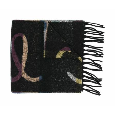 PS By Paul Smith, Winter Scarves Czarny, Mężczyzna, Rozmiar: ONE Size