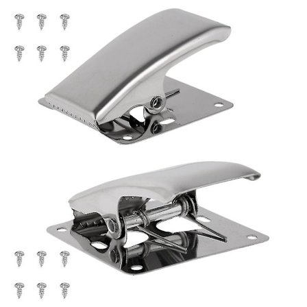 Fileeklipsi syvällä leualla kalan hännän kiinnitykseen, asennusjalustalla