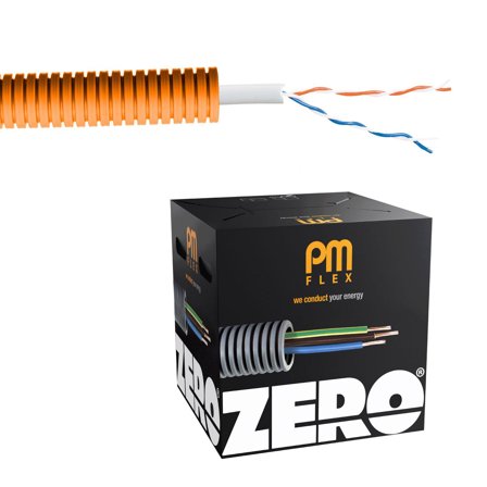 PM FLEX ELQXB ZERO Kabel 16 mm x 100 m, 2 x 2 x 0,5 mm², Stikkontakter & kabler