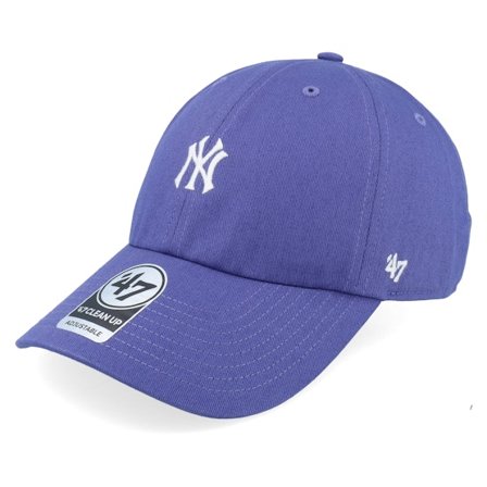 47 Brand - MLB Violett unconstructed Cap - New York Yankees MLB 47 Clean Up Deep Space Dad Cap / Unconstructed @ Hatstore