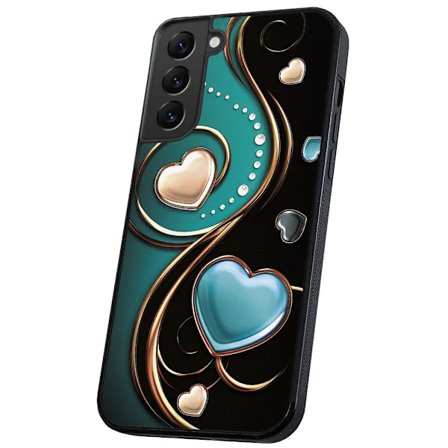 Samsung Galaxy S22 - Deksel/Mobildeksel Hjerter