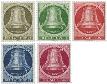 Berlin 1951 - MICHEL 82-86 - Postfrisk