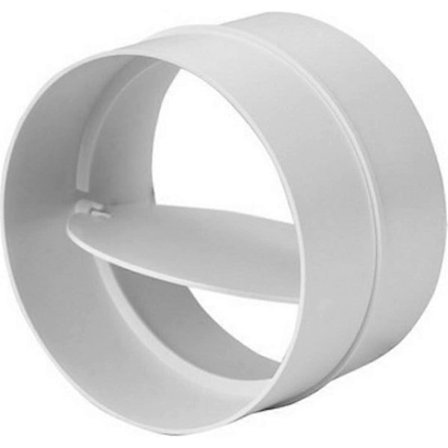 100mm Kobling med tilbakeslagsventil Rund ventilasjonsrør 100mm