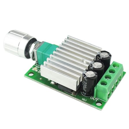 12V 24V 10A Hastighetsregulator PWM for DC Motor Kontroll Forsyning Justerbar Spenningsregulator Motor Hastighetskontroller