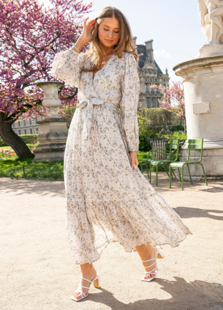 MISSMAYA - Ingrid Maxi Dress Pastel Blue - S