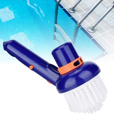 Svømmebasseng trinn og hjørne støvsuger børste, spa, boblebad, rengjøringsbørster med