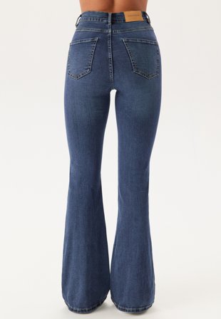 BUBBLEROOM High Flare Superstretch Jeans Vaatteet