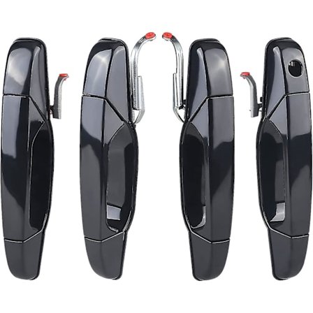 Yhteensopiva ulko-ovenkahvan kanssa 4 kpl Etu Taka Kuljettajan Puolen Matkustajan Puolen Chevy Silverado Tahoe Suburban Gmc Sierra Yukon Cadillac 