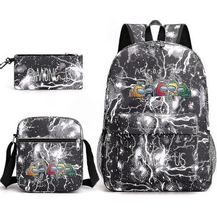 Among Us Game Peripheral School Bag In Among Us Space Werewolf Kills Backpack Shoulder Bag