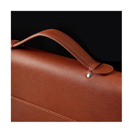 Glidelås Portfolio Organizer, Lær Padfolio Binder, Profesjonell Business Binder, Organizer For