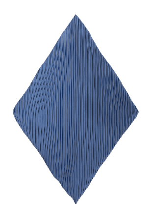 Wera Plisserad scarf MINDY Halsdukar & scarves Blå ONESIZE