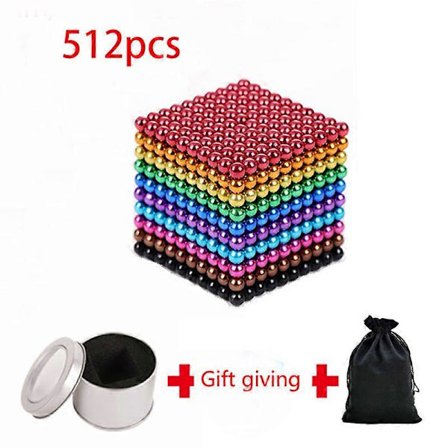 2025 DIY smykkeskrin i metal Konstruktion designer sæt magnetiske perler kugle Konstruktion farverig kreativ magnet