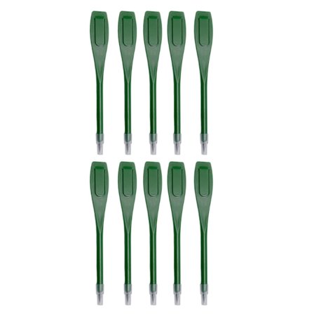 10x Creative Golfs Pencils with Cover 2B Golf Scoring Pencils Golftillbehör Green