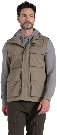 Craghoppers M's NosiLife Adventure Gilet IV Pebble