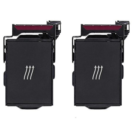 2 stk. CPU-kjølevifte, for HP ProLiant DL360 G8 DL360E G8 DL360P G8 Viftemodul 654752-003 732136-001