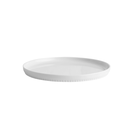 PILLIVUYT TALLERKEN FLAT, RETT KANT TOULOUSE 15,5 CM HVIT