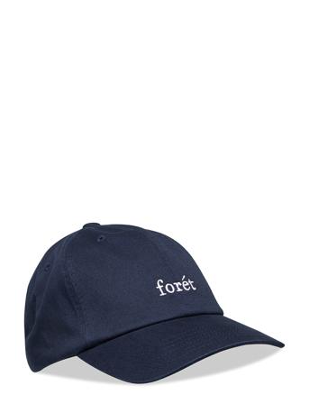 Raven Cap Accessories Headwear Caps Blå Forét