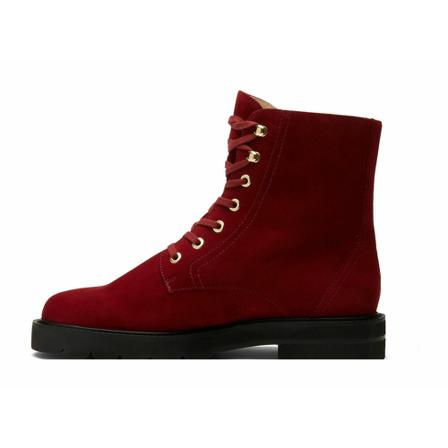 Stuart Weitzman, Mila Lift Bootie Rood, Dames, Maat:38 EU