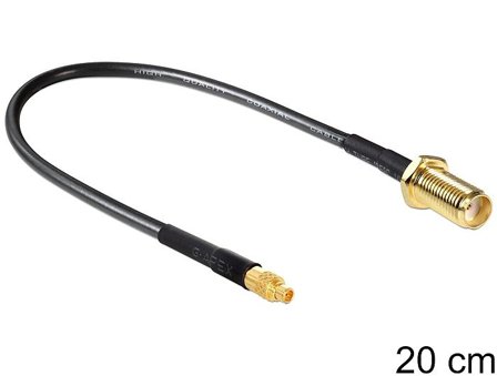 Delock antennekabel - RF - 20 cm