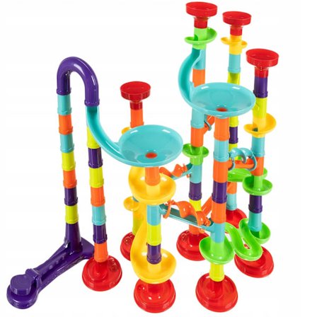 Kuglebane med 30 kugler - 113 dele