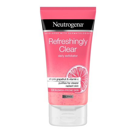 Neutrogena Refreshingly Clear Daily Exfoliator 150 ml, Skincare, Renseprodukter, Scrub