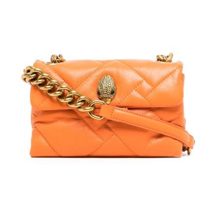 Kurt Geiger, Cross Body Bags Oranje, Dames, Maat:ONE Size,leer,print