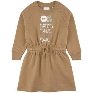 Kids - Burberry Archive Beige FFion Sweat Dress 14 Years - Dresses - 14 years - Beige - Mädchen