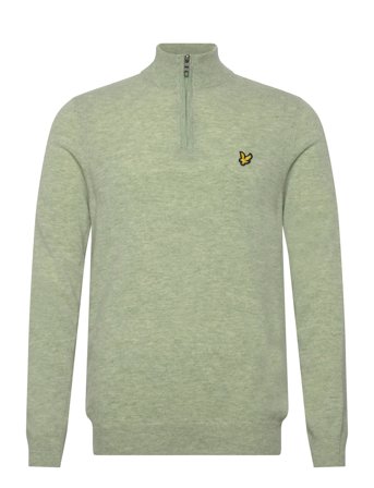 Lyle & Scott | Lambswool Blend Quarter Zip Jumper | L