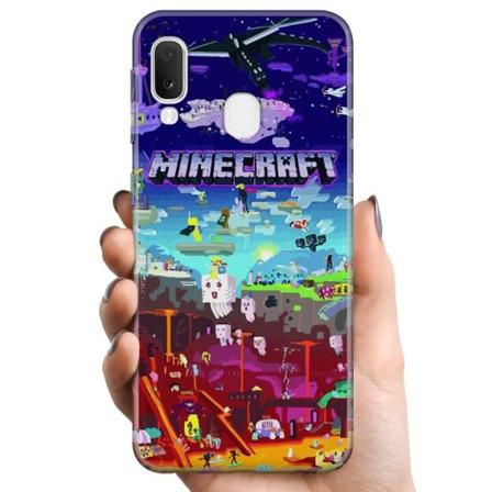 Samsung Galaxy A20e TPU Mobilskal MineCraft
