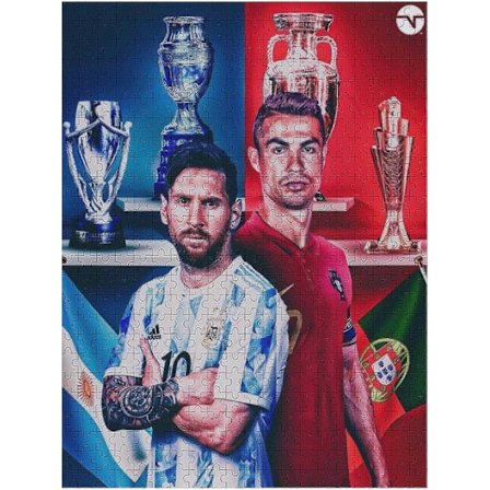 Ronaldo Messi Puslespil til Voksne Træpuslespil til Voksne Børn Puslespil Spil Legetøj Gave til Boligindretning, Træpuslespil til A