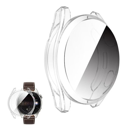 Huawei Watch 3 Pro elektroplätering TPU-ram - Transparent