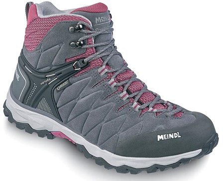 Meindl Mondello Mid GTX naisten trekkingkenkä, harmaa/punainen