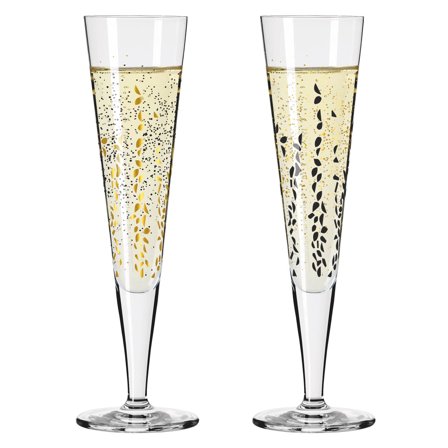 Ritzenhoff Goldnacht Sparkle champagneglas, 2 st | Dukning & Servering > Glas > Champagneglas | Bagaren och Kocken