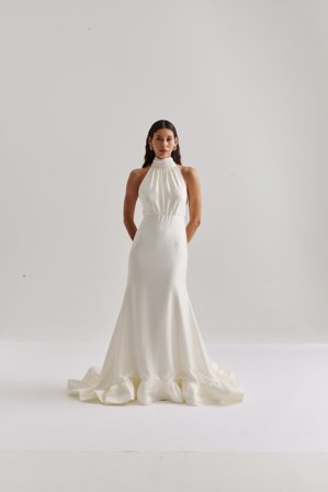 Malina Bridal - Angeline Gown - 42 - Cream