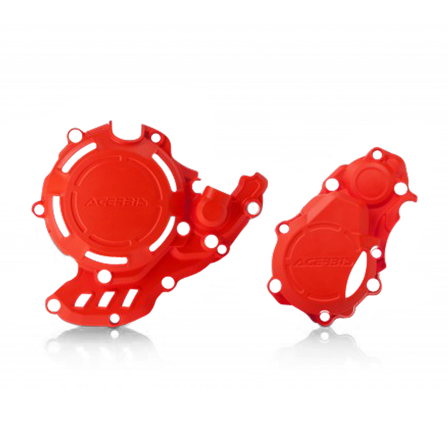 Protezione Carter Acerbis X-Power Rossa - Husqvarna FX 350 2020-2022