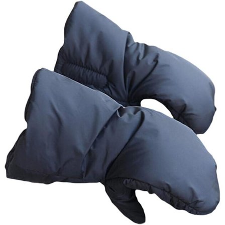 Sorte varme muffe barnevognshandsker vandtæt barnevognshåndmuffe vin