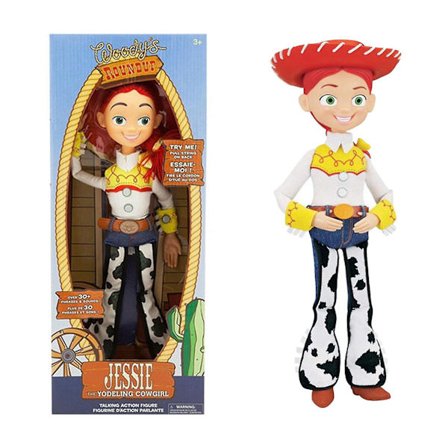 Toy Story Woody's Roundup Snakkende Woody Sheriffen Jessie 15.74in Actionfigur Dukke