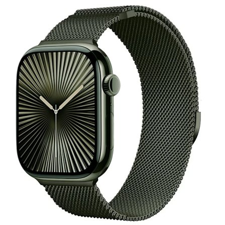 Milanese Armband för Apple Watch Band Ultra2 49mm 10 46mm 9 8 7 45mm 41mm Metall Magnetiskt Armband iWatch 6 5 4 SE2 44mm 40mm 42mm
